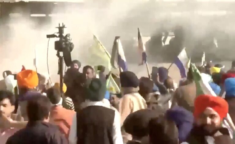 Police Use Tear Gas To Disperse Farmers At Sambhu Border, Here’s What Agri Min Said In Parl