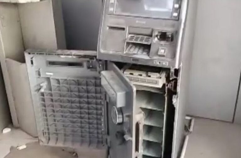 Robbers Uproot & Take Away Cash Machine From ATM Kiosk In Bhubaneswar