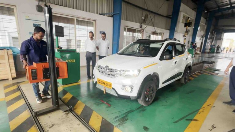 Odisha’s First Automated Vehicle Fitness Testing Centre Comes Up In Cuttack