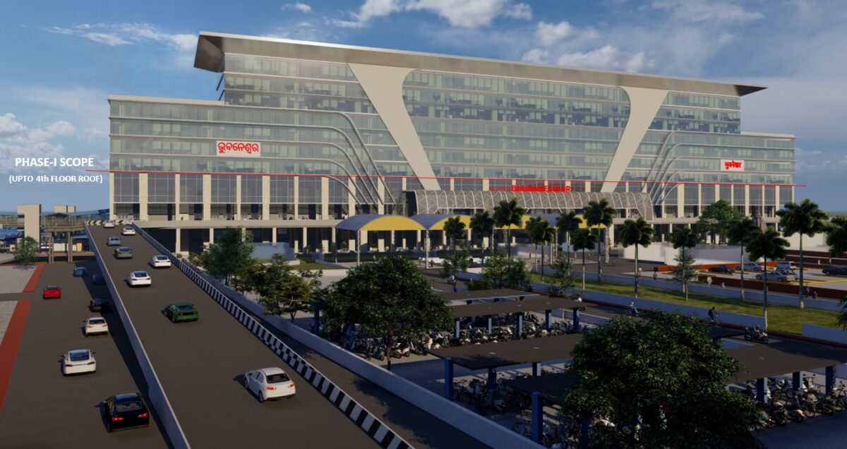 Work Permission Granted For Elevated Approach & Exit Road For Bhubaneswar Railway Station Redevelopment | OdishaBytes