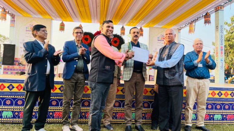 JSP 1st Prize in flower show