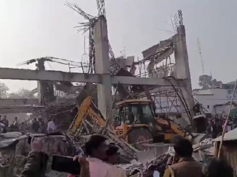 Kanauj station building collapse