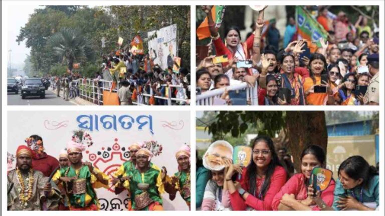 PM Modi Shares Glimpses Of ‘Special Welcome’ In Bhubaneswar, Pushes For ‘Concert Economy’