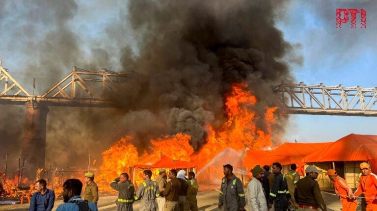 Mahakumbh fire