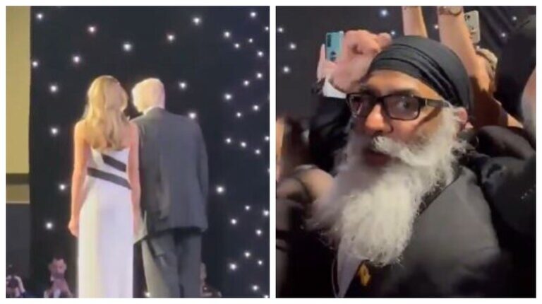 Pannun at Trump ceremony