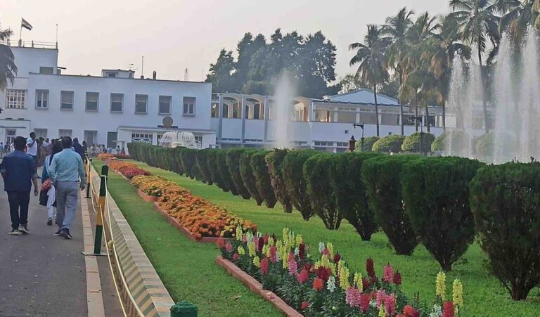 Gate To Flower Garden Of Odisha Raj Bhavan Opens For Public From Today