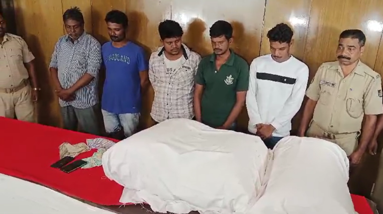 5 Drug Peddlers Arrested With 42 Kg Ganja In Bhubaneswar
