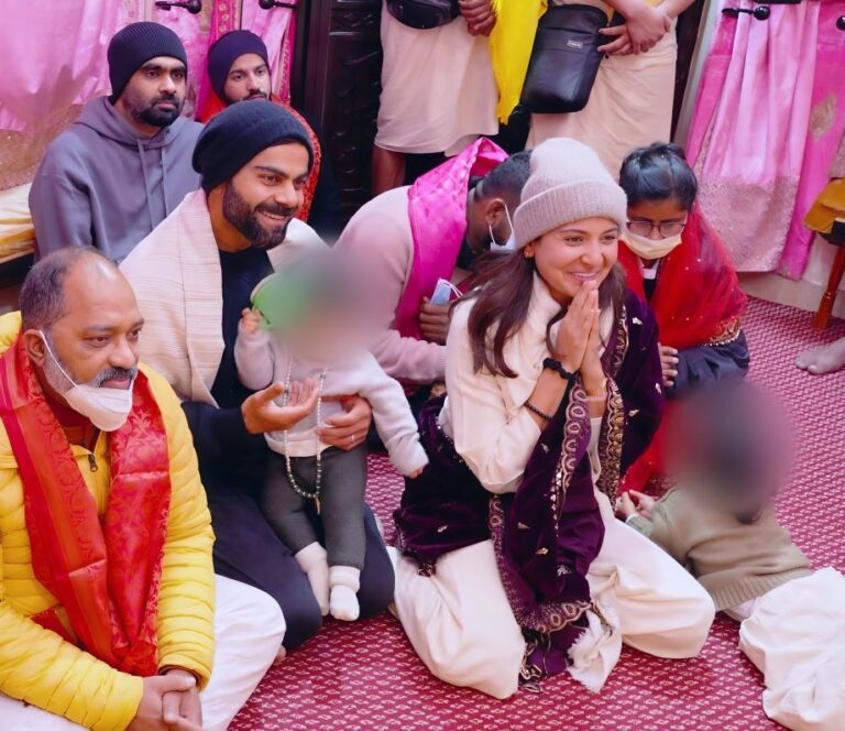 Virat, anushka with kids