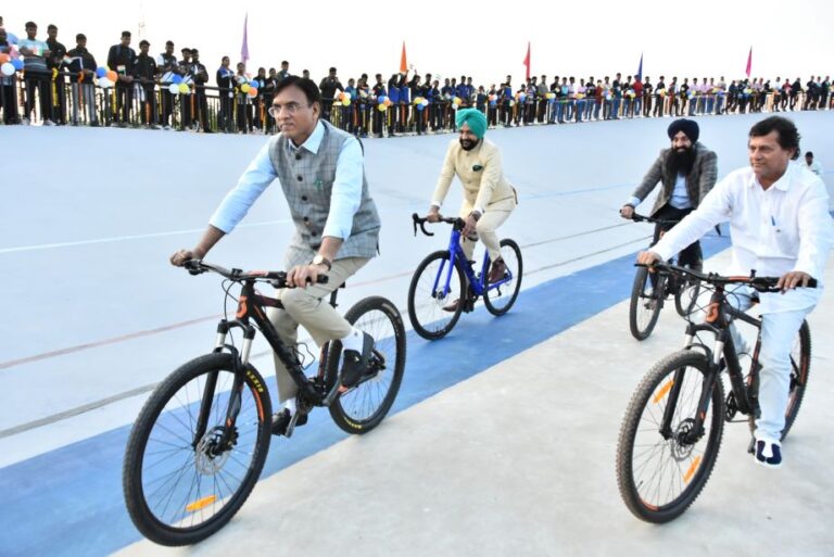cycling velodrome at KIIT-KISS campus