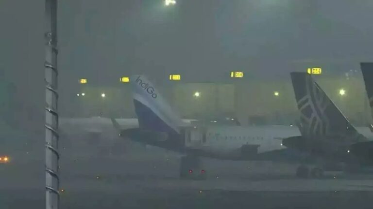 Dense Fog: Over 100 Flights Delayed, Train Services Hit In Delhi Due To Low Visibility