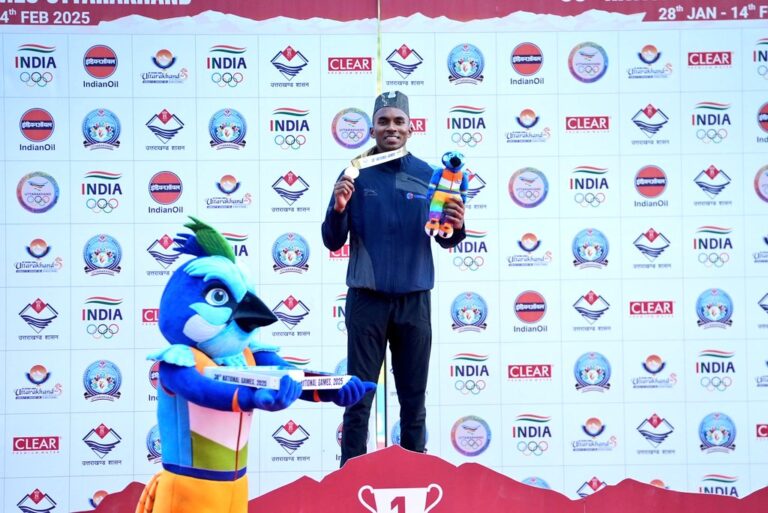 Animesh Kujur 100m gold