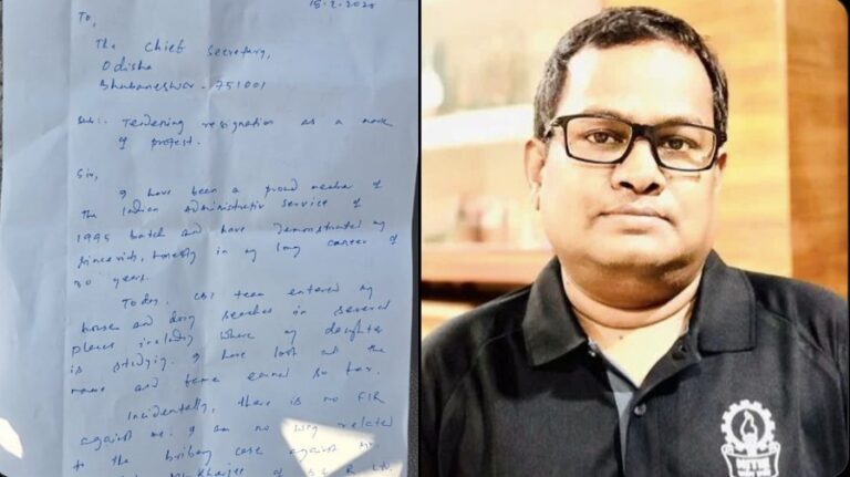 Has Odisha IAS Officer Bishnupada Sethi Resigned? Handwritten Letter Fuels Suspense