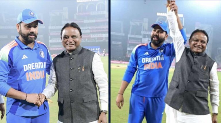 Know What Rohit Sharma Told Odisha CM Mohan Majhi After India’s Barabati Win