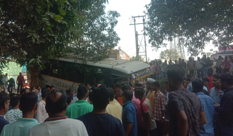 12 Injured As Private Bus Skids Off Road In Odisha’s Khurda