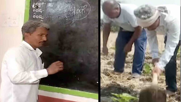 Govt Schoolteacher In Odisha Takes One-Day Leave To Work As Labourer; Know Why