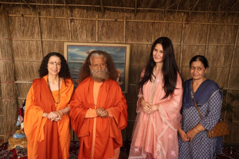Mahakumbh 2025: Katrina Kaif Takes Holy Dip With Mother-In-Law In Triveni Sangam