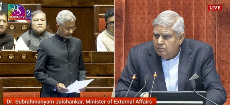 Use Of Restraints Part Of US SOP, Says Jaishankar On ‘Handcuffed’ Deportees Issue In Parliament