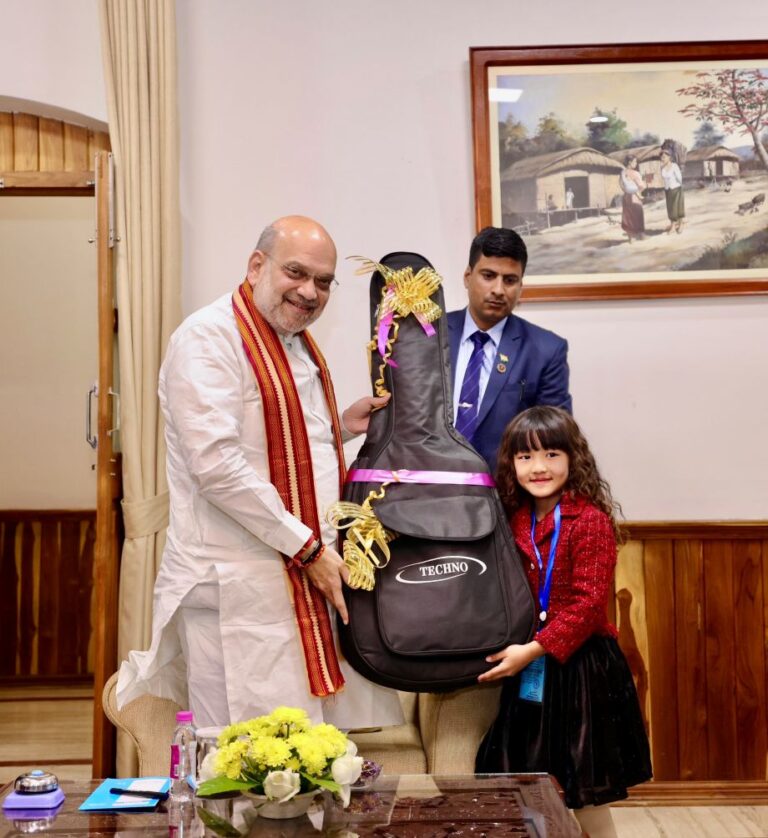 Amit Shah gifts 7-yr-old