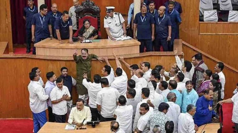 ‘Mic Broken, Collar Grabbed’: Unprecedented Scenes In Odisha Assembly Today; Check Reactions