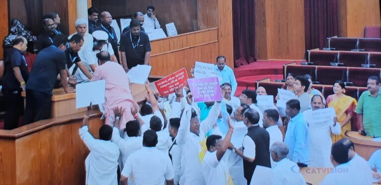 Odisha Assembly Adjourned Twice Amid Ruckus Over BJP MLA’s Koshal Remark & Women Safety
