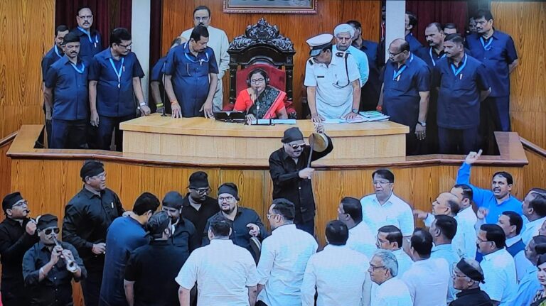 Odisha Assembly Adjourned Several Times Amid Congress Ruckus