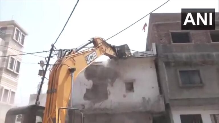 Khan's House demolished