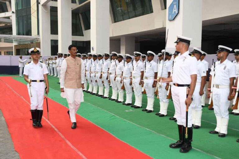 Minister of State For Defence Reviews Operational Preparedness Of ICG Regional Headquarters