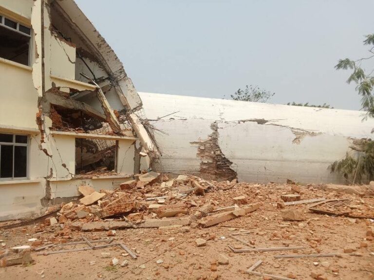 Myanmar airport control tower