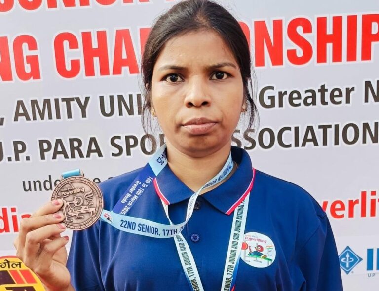 Sabitri Behera Odisha para powerlifter