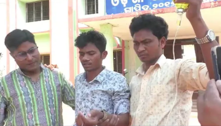 Odisha Teacher Visits School With IV Drip Attached After Rejection Of Leave Request