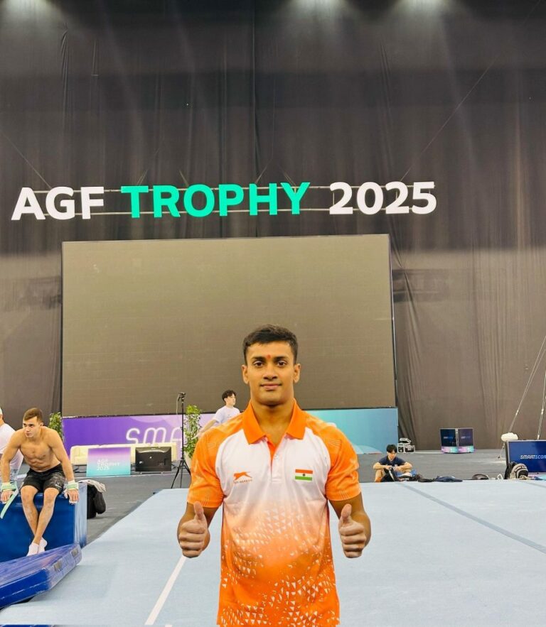 Odisha gymnast Tapan Mohanty