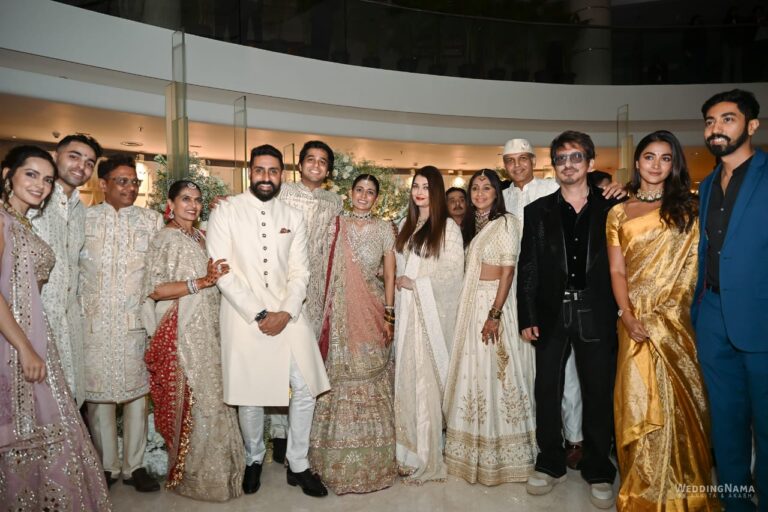 Aishwarya Rai & Abhishek Bachchan Twin At Wedding Of Ashutosh Gowariker’s Son