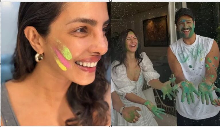 From Cricketers To Bollywood Celebs: Catch A Glimpse Of How They Played Holi This Year