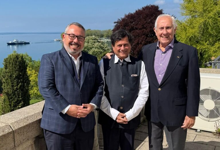 Achyuta samanta FIVB visit