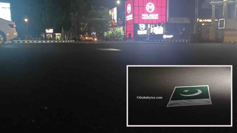 Pakistani Flag Sticker Found On Busy Bhubaneswar Road, Fuels Provocation Fears