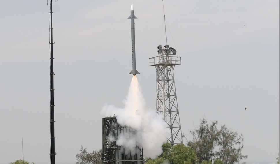4 Successful Tests Of Surface-To-Air Missiles Conducted Off Odisha Coast In 2 Days