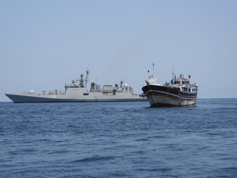 Indian Navy Comes To the Rescue Of Injured Pakistani Fisherman In Arabian Sea