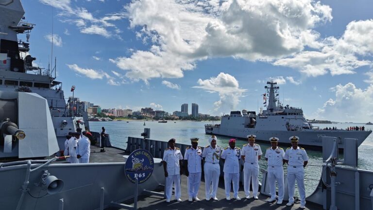 IOS SAGAR Reaches Dar-Es-Salaam With 44 Foreign Crew Members