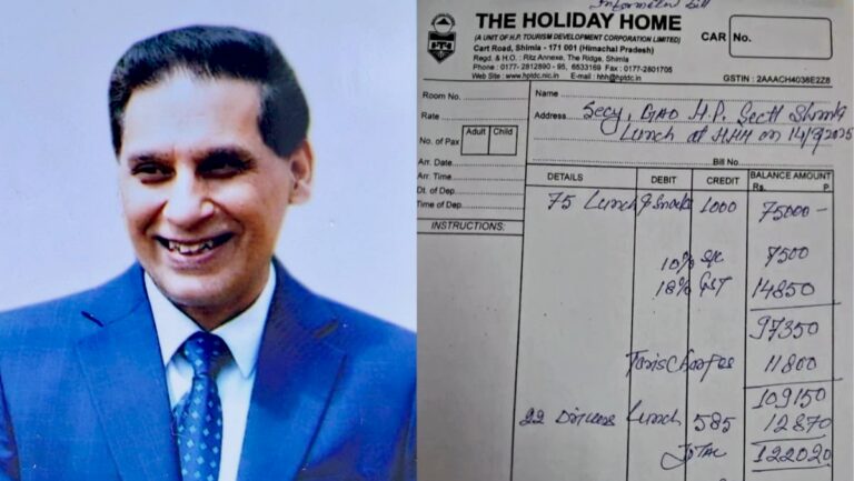 Himachal CS Comes Under Fire Over Holi Party Bill Of Rs 1.22 lakh