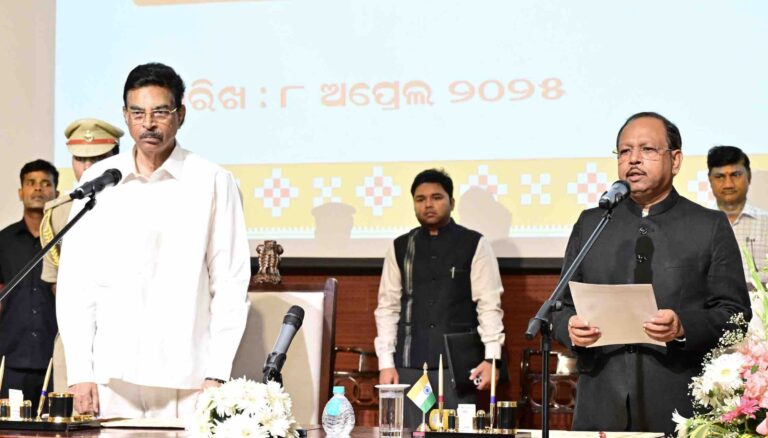 Former Odisha Chief Secy Pradeep Jena Takes Oath As 9th OERC Chairperson
