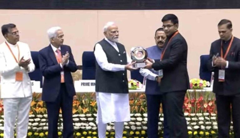 Koraput Collector Receives PM’s Award For Excellence In Public Administration