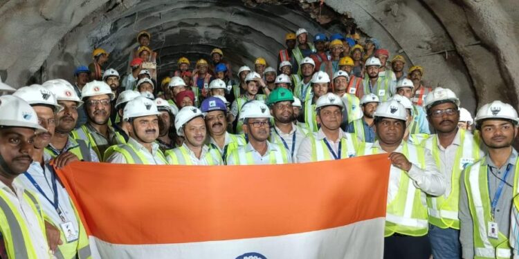 Longest tunnel Khurda Road-Balangir project