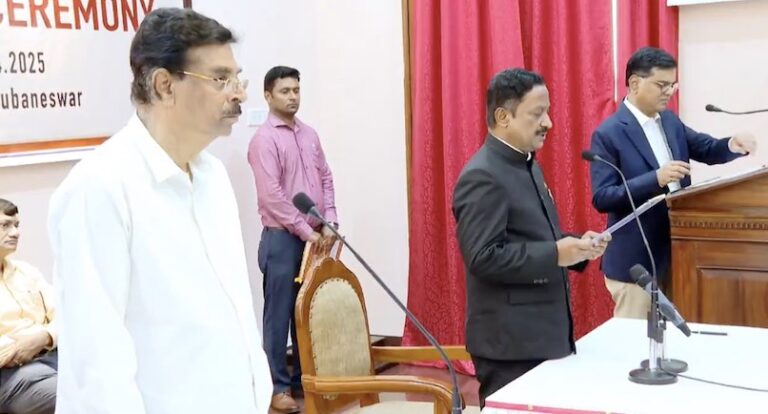Ex-IAS Officer Manoj Parida Sworn In As Chief Information Commissioner Of Odisha