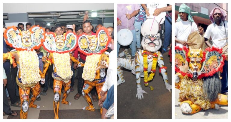 Bagha Nacha Steals Show During Thakurani Yatra In Berhampur