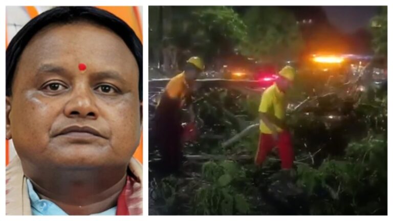 Trees Uprooted At CM’s House As Nor-wester Wreaks Havoc In Odisha