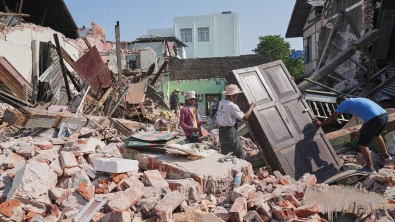 Myanmar earthquake