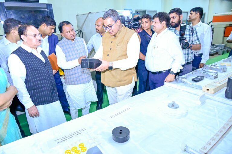 JP Nadda Visits CIPET Bhubaneswar, Calls For Steps To Meet Future Challenges