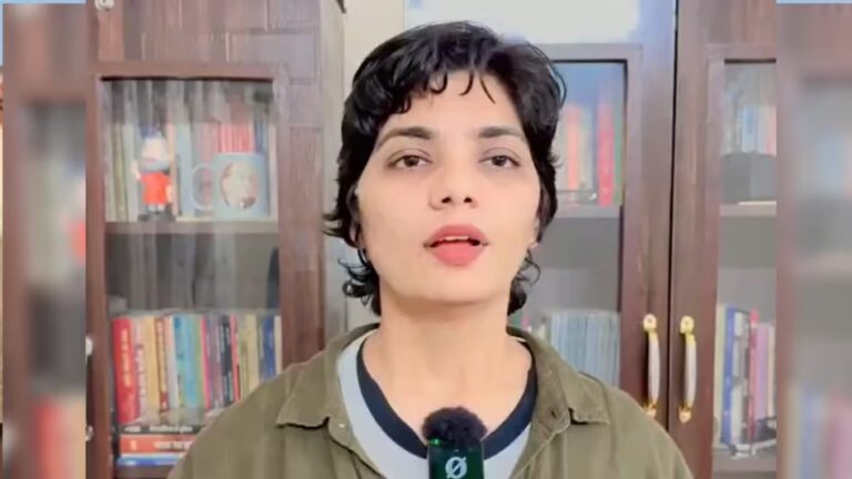 Neha singh Rathore sedition charge