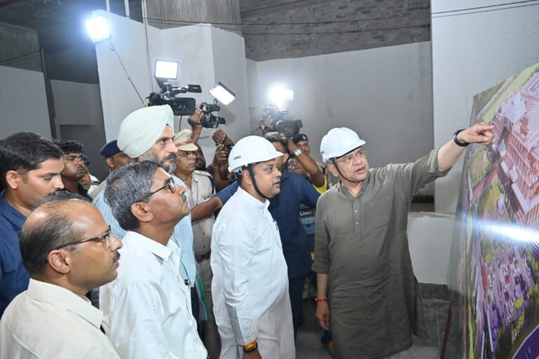 Railway Minister Ashwini Vaishnaw Inspects Redevelopment Work At Puri Station