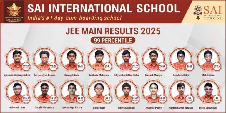 SAI JEE main results